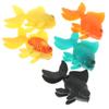 5pcs Artificial Plastic Fish Ornament for Fish Tank Aquarium (Random Color) Artificial Fish Ornament Fish Tank Ornament