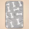 Soft Fluffy Pet Blanket Bone Print Bed Mat For Small Medium Dogs Cats Warm Cozy Kitten Mattress Chihuahua Pug Yorkshire Supplies