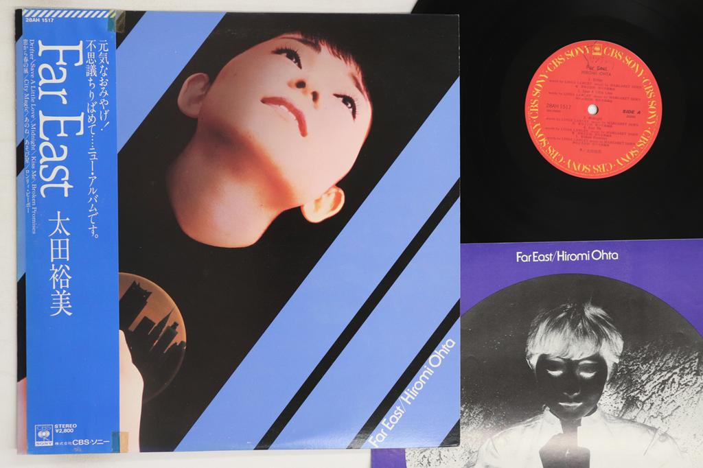 LP Record HIROMI OTA - Far East 28AH1517 CBS SONY 1983 Japan Obi Japanese Pop/Rock Used