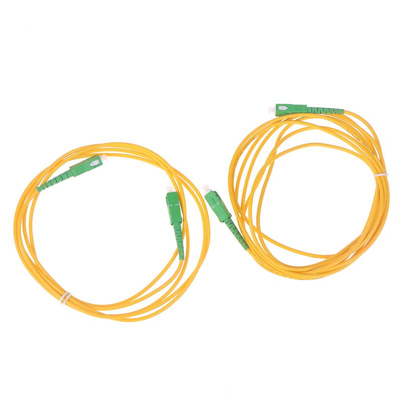 Sc /Apc-Sc/Apc Fiber Optical Patch Cord Single Mode 9/125 G652D Lszh 1M2M3M Fiber Optic Jumper Cable