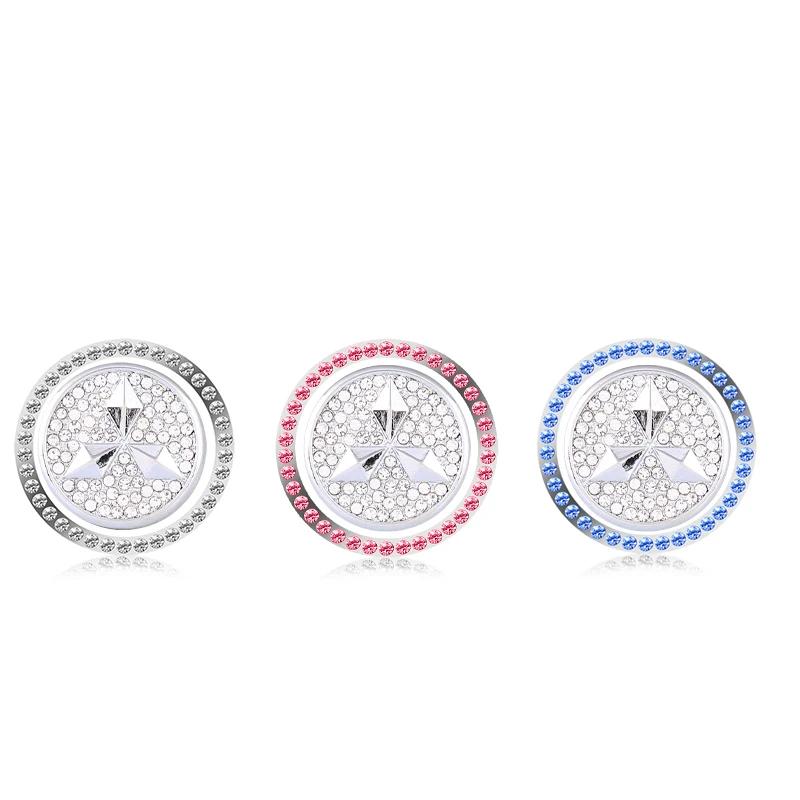 Car Engine Ignition Button Cover Ring Sticker Decoration For Mitsubishi Lancer 9 10 ASX L200 Colt Pajero Outlander Eclipse EQ1