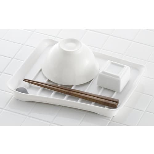 Richell Lacool Draining Tray, White, XS, Antibacterial