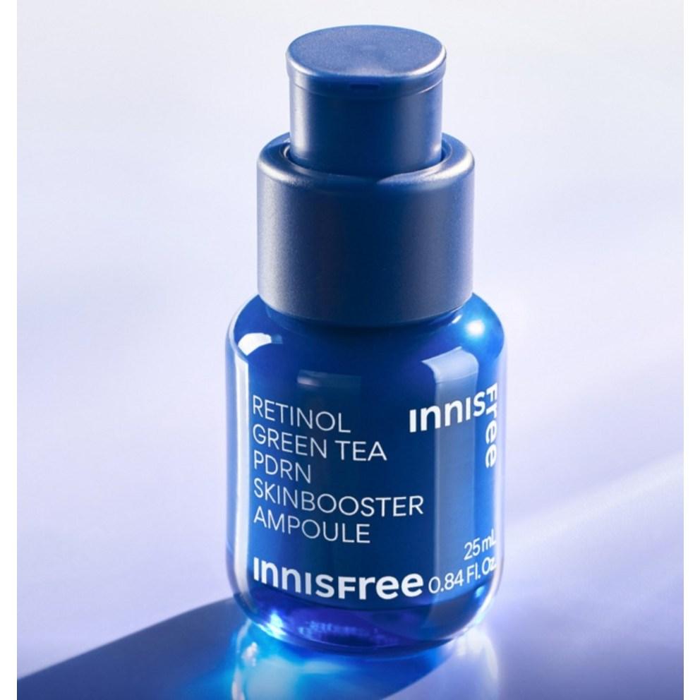 innisfree Retinol Green Tea PDRN Skin Booster Ampoule Special 3-Piece Set