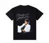 Vendita Calda Poster Classico MJ Saluto a Michael Jackson Stampa Grafica T-shirt Uomo Donna Streetwear Y2k Harajuku Casual Top Oversize Estate Nuova Maglietta
