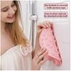 Silikon-Massage-Duschmatte, rutschfeste Wasch-Fußpolster, Fußpeeling, Badezimmer-Rub-Rückenbürste mit Saugnapf, Bade-Massage-Bürsten-Pad