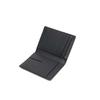 Daks Black Leather Dd Logo Mini Card Wallet Dbho4e322bk