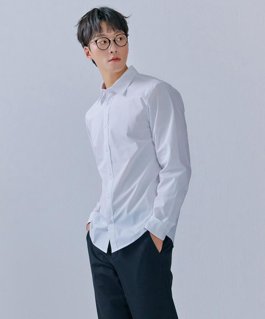 CHASECULT Men'S Basic Spandex Shirt-Cezk5402B01