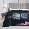 Warm Soft BlanketsKids Adult Decorative Omar Courtz Singer Throw Blanket  Flannel Bedspread For Couch Chair Print Sofa Bed Cover