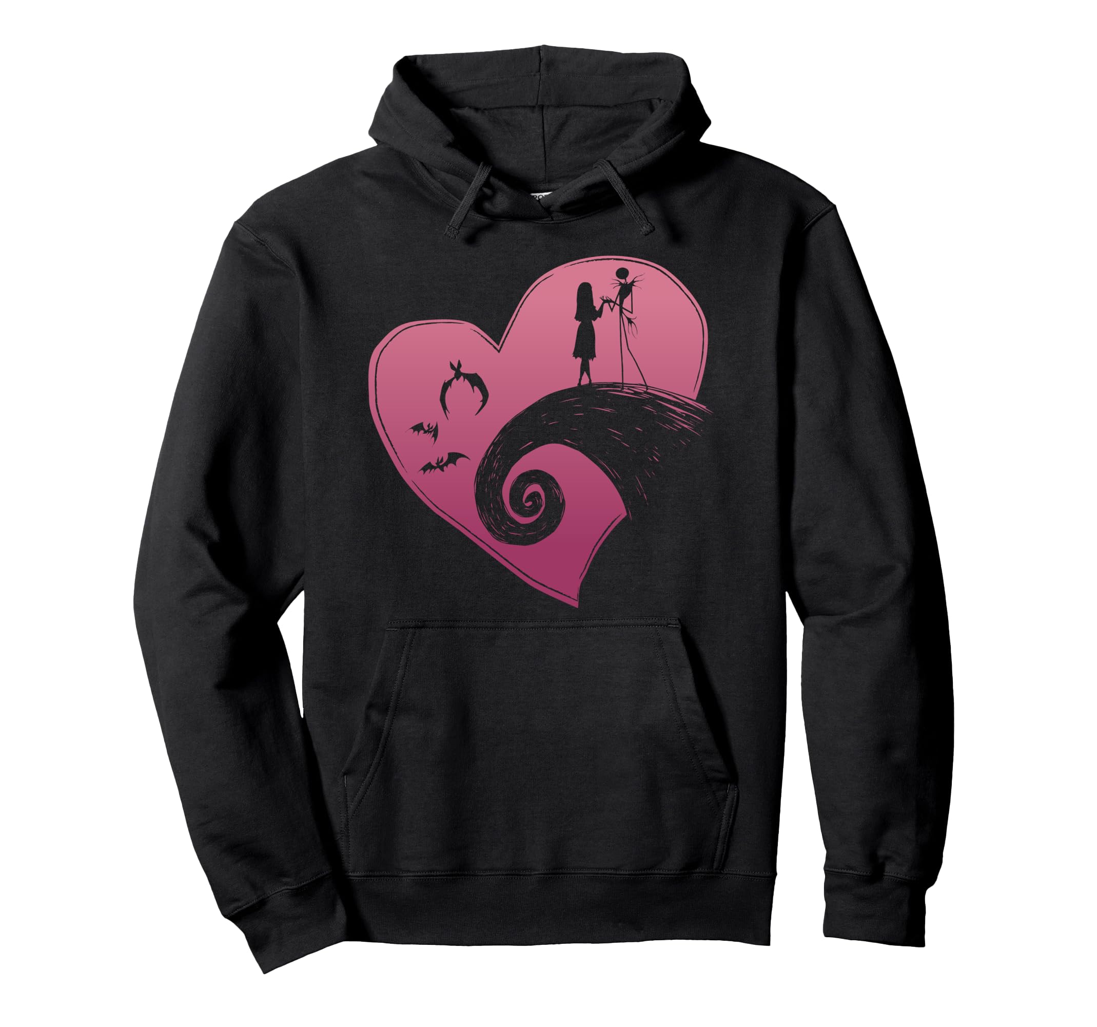 

Disney s The Nightmare Before Christmas Jack and Sally Hart Hoodie