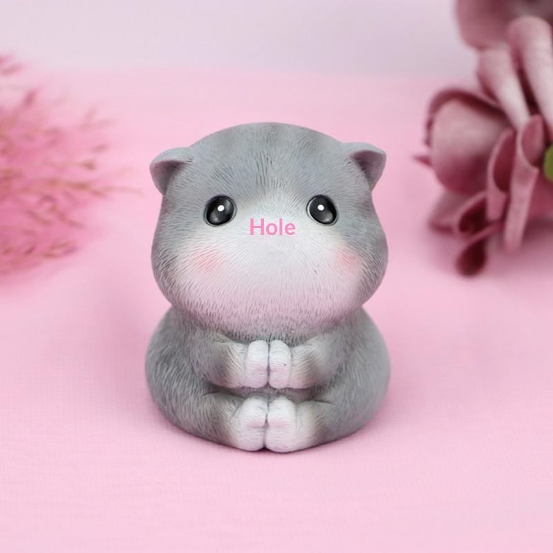 Nordic Creative Cat Figurines Modern Designer Computer Office Desktop Ornament Stress-Relief Gift Cartoon Cute Decoration