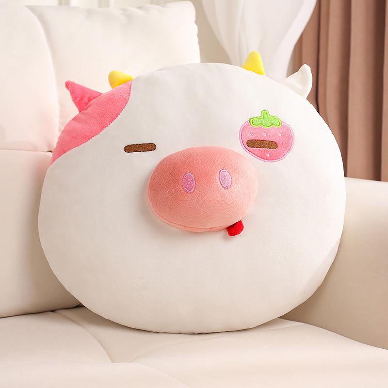 

Плюшева лялька Dudu Корова-Полуниця Свиня - Ідеальна Подушка для Обіймів під час Сну та Найкращий Друг на День Народження для Неї 35cm (0.3kg)