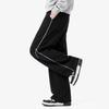 Fingercroxx Men's Lyocell Blend Straight-Leg Casual Pants