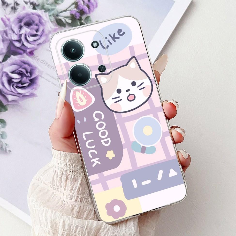 For Xiaomi Poco C85 4G Cover For Redmi 15C 4G Case Cute Cartoon Luxury Cool Boy Girls Fashion Butterfly Bumper Casing 25078RA3EA