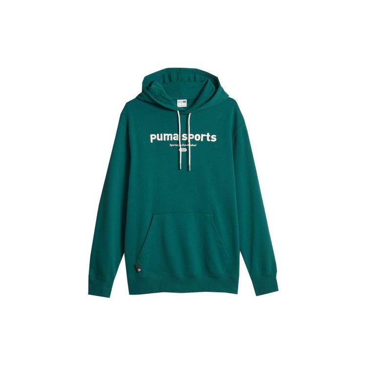 

Puma Худи Team с буквенным принтом, толстовка с длинным рукавом, мужские худи, зеленый 621322-43 S