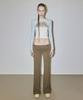 SCULPTOR Jersey Lowrise Track Pants Khaki