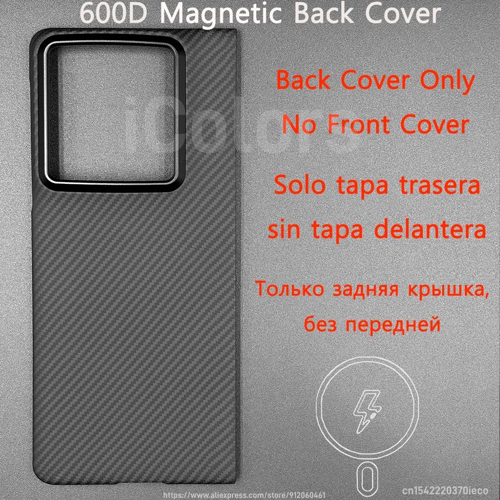 For Motorola Razr Fold Aramid Carbon Fiber Case Magnetic with MagSafe Ultra Thin Lightweight Armor Protective Cover