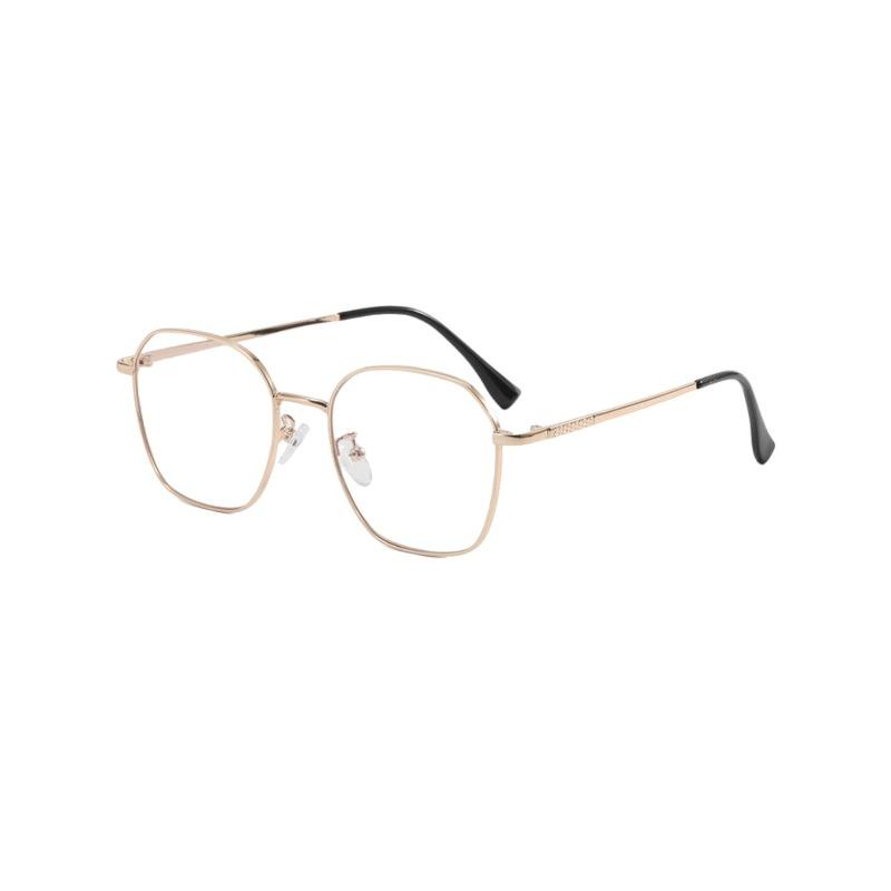 New plain flat mirror fashion glasses frame same face trend stylish eyewear for men and women