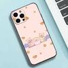 LuLu the piggy Phone Case Silicone Soft For IPhone 17 16 15 14 13 12 11 X XR Plus Pro Max Plus