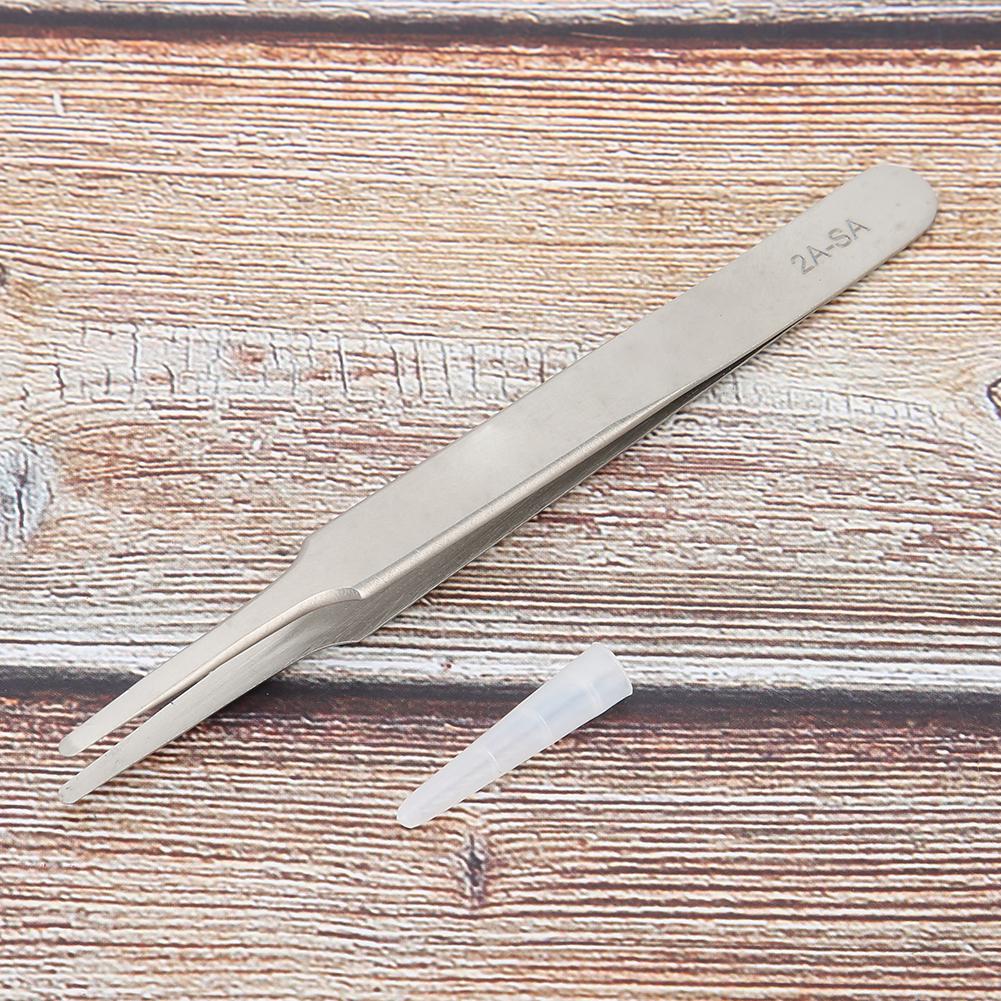 Stainless Steel Non Magnetic Anti Acid Tweezers Watch Repairing Tool (2A-SA)
