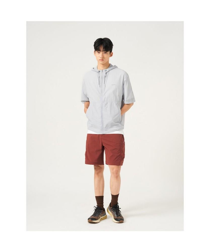 Beanpole Men [Beanpoleknap] Hooded Packable Short Sleeve Jumper Light Gray