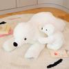 Cute Simulation Polar Bear Doll Plush Toy Lying Down Bear Hugging Bear Doll Children'S Rag Doll Birthday Gift
