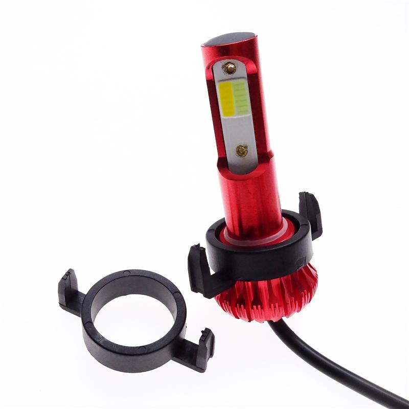 2 Pcs for Ford Mondeo for Peugeot 508 2008 3008 H7 Car LED Headlight Bulb Adapter Mount Stand Base Holder Socket for Citroen