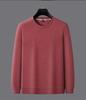 Sweatshirt épais à col rond pour homme Paisenlong 2025: Tendance Européenne & Américaine Automne/Hiver pour l'Âge Moyen à Avancé