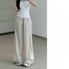 Womens Cargo Pants Summer Thin High Waist Wide Leg With Pockets For Casual Streetwear