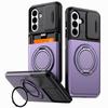 Coque blindée antichoc pour Samsung Galaxy A57 A37 A17 A27 A56 A36 A26 A16 A55 A15 5G 4G S26 S25 S24 FE Plus avec emplacement pour carte et support