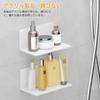 Toski Magnetic Spice Rack, Set of 2, Super Strong Magnet, Acrylic, Rustproof, Refrigerator Side Rack, Bathroom/Washbasin/Bathroom Storage Rack, Multif