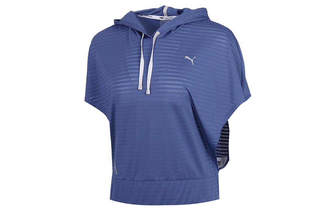 PUMA Neo Future Футболки Женские Синие С Капюшоном Средней Толщины 519722-01 XS