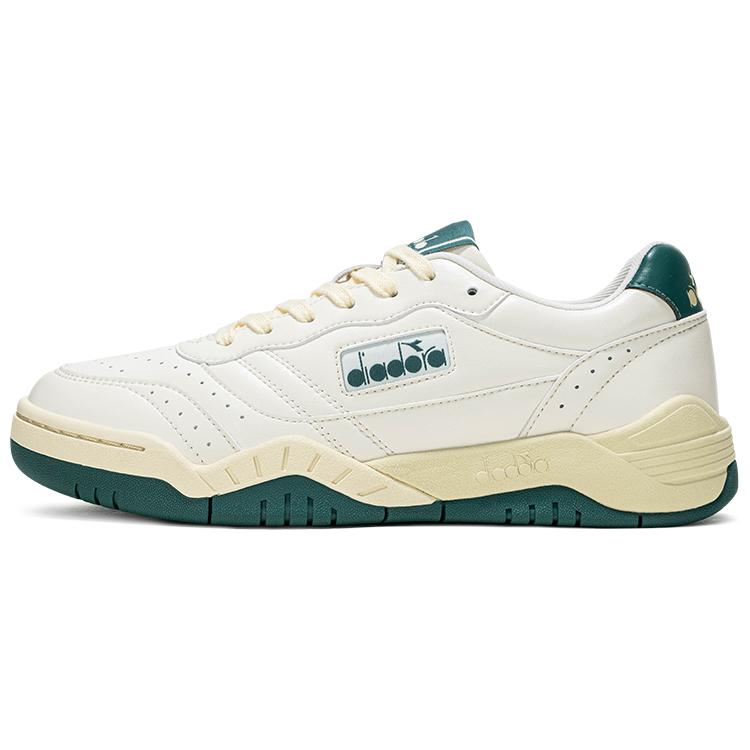 Herren Sneaker Diadora Abriebfest Atmungsaktiv Höhensteigernd Niedrig geschnitten Freizeit Schuhe Unisex Weiß 44.5 beige