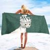 Adult Oversized Beach Towel Sphynx Cat Sand Proof Microfiber Woman Beach Towel Quick Dry Lightweight Travel Towel for Pet Lovers