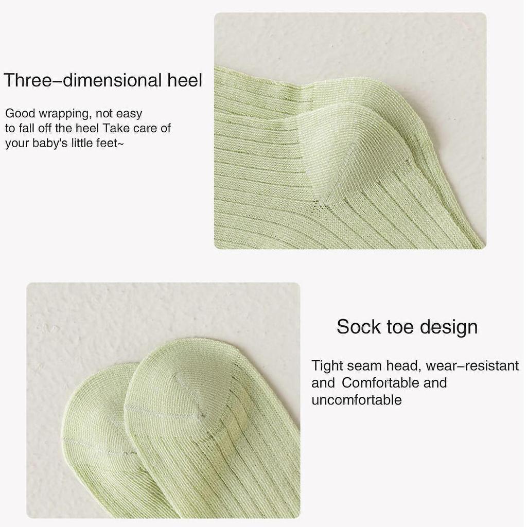 5 Pair Soft & Comfortable Girls Socks Boy Crew Socks In Tube Socks Fashionable Calf Length Socks Breathable for School  Girls cheating 
