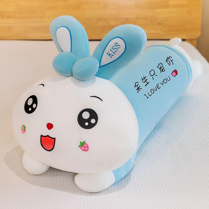 

Плюшева іграшка Зайчик у стилі принцеси - Мила м яка лялька-подушка для сну, подарунок на день народження для дівчаток 70cm (1-2 years old)