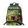 Pikmin 3D Cartoon Print Backpack Boy Girl Fashion Casual Pattern Schoolbag 16inch Fun Waterproof Knapsack DIY Custom Backpacks