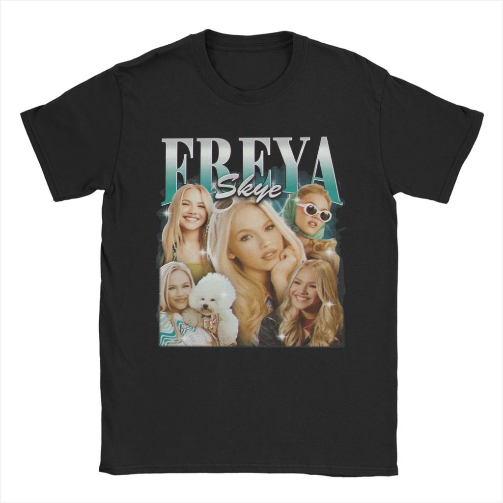 Funny Freya Skye TShirts for Unisex Round Collar Pure Cotton T Shirt Short Sleeve Tee Shirt 6XL Clothes