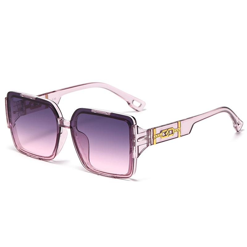 

New Oversized Frameless Sunglasses Ladies Fashion Luxury Polygon Sun Glasses Women Uv400