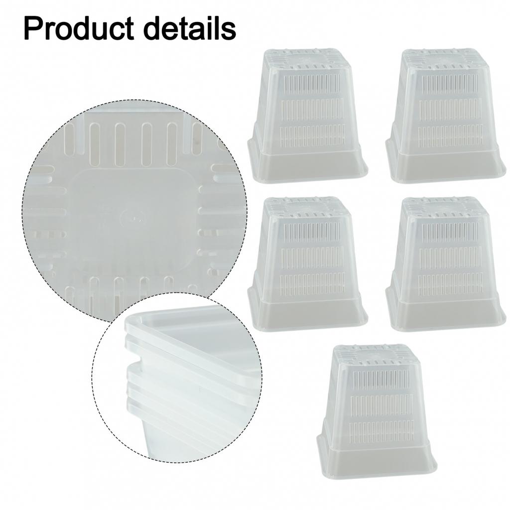 Root Observation Square Pot Designed for Optimal For Plant Growth Conditions
