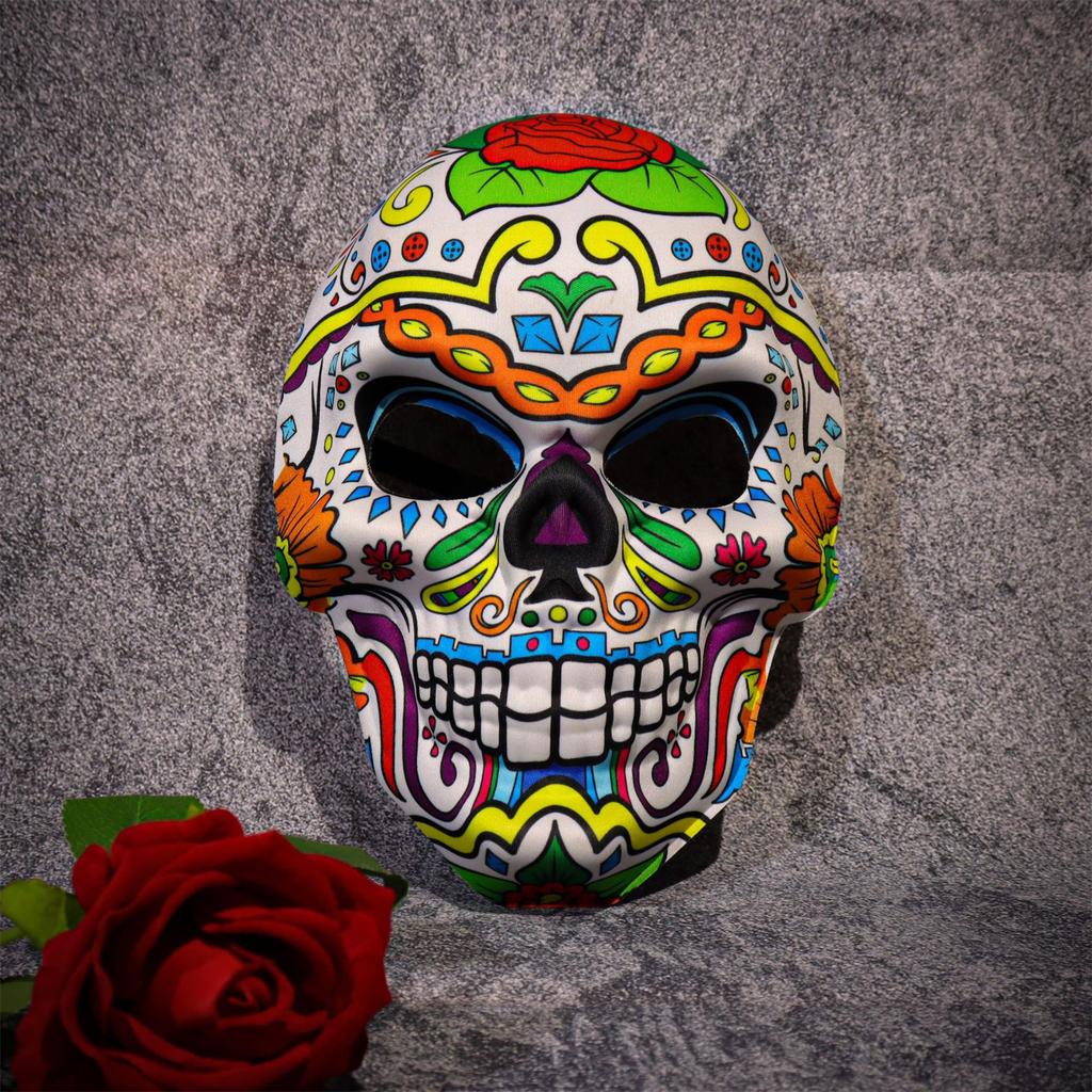 Friendly EVA Plastic Skull Face Mask Comfortable Cosplay Face Cover Ergonomic For Themed Parties Stage Performances