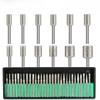 For Glass, Jade, Ceramic, Stone & Alloy Grinding Polishing Diamond Grinding Needles Cylindrical Burrs, High Hardness