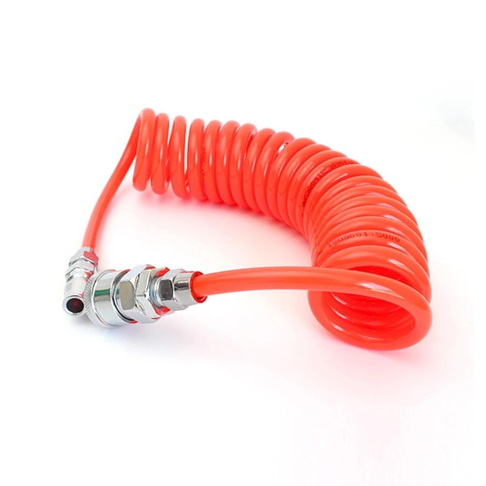 Buy Recoil Air Hose Connector Coiled Hose Spring Ends Pneumatic