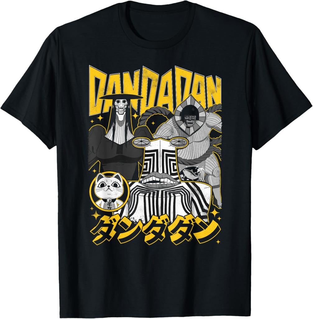 Anime DAN DA DAN Aliens Graphic TShirt 100Cotton Oversized unisex Shirt Unisex Short Sleeve ONeck Women Y2k 2026 High Quality