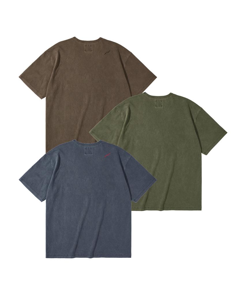 Kallapataleu [2Pack] Vintage Pigment Edition T-Shirt Package