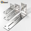 Soporte de Estante para Armario de Pared en Forma de L Universal Ajustable - Escuadra de Carga Galvanizada