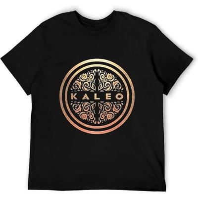 3XxWML Herren T-Shirt Kaleo Band Broken Bones Design Hipster Bedruckt Cooles T-Shirt Schwarzes T-Shirt Schwarz