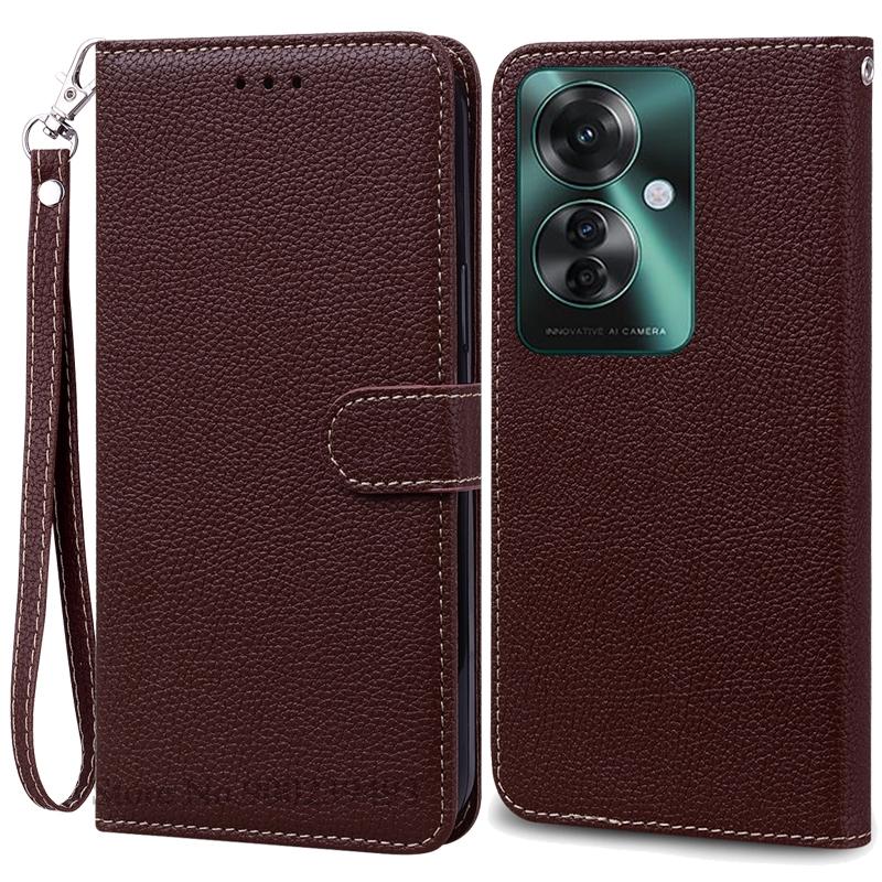 Für OPPO Reno 11F 5G Hülle Leder Brieftasche Klapphülle Für Reno 11F Hülle Buchhülle Für Reno 11 F Reno11f Hülle Cover Fundas