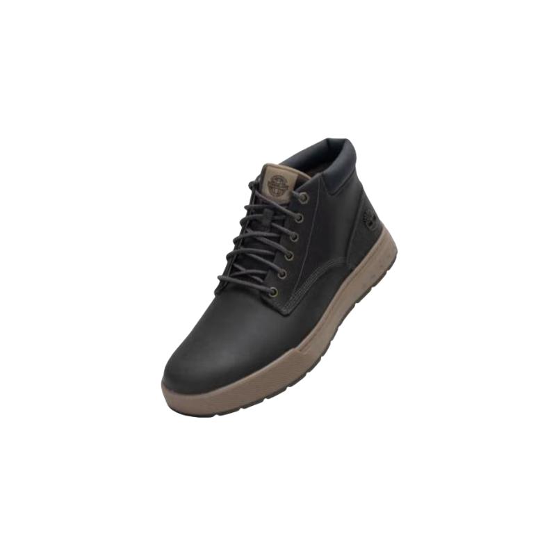 Timberland Maple Grove Genuine Leather Synthetic Comfortable Short Martin Boots Men boots Medium-Gray A69FNEL7