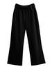 LOOXP Folding Twill Eyelet Training Long Pants Black