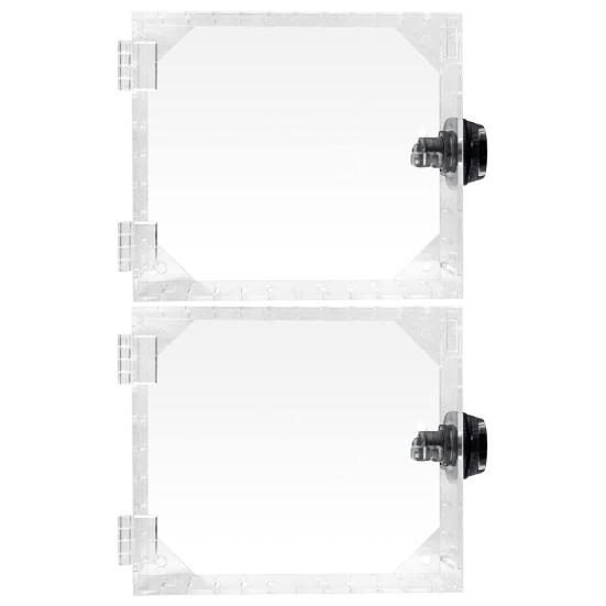 

2Pcs Large Universal Thermostat Lock Box with Modifiable Password, Clear Thermostat Guard